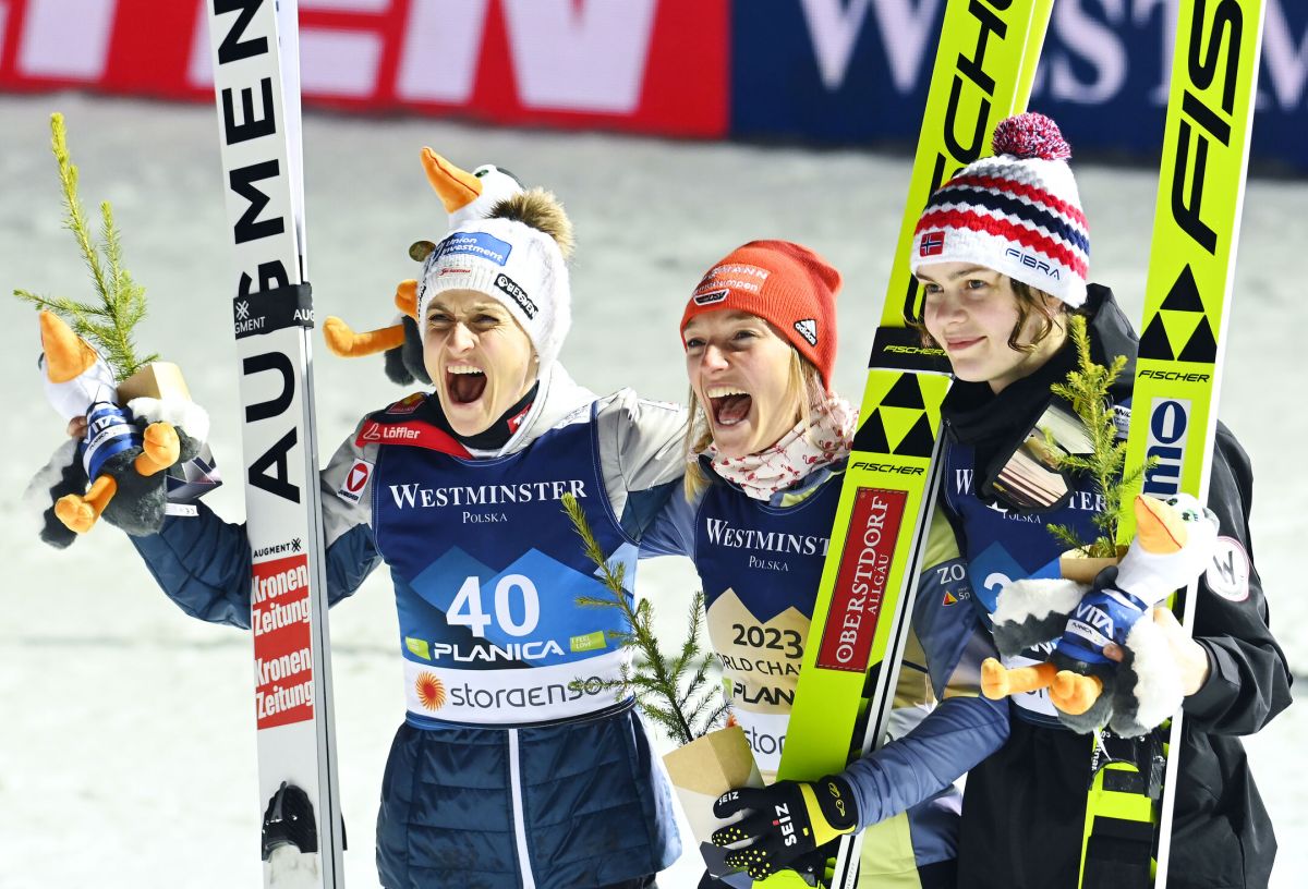 Althaus succeeds Ema Klinec on the ski jumping throne