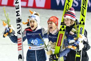 Althaus succeeds Ema Klinec on the ski jumping throne