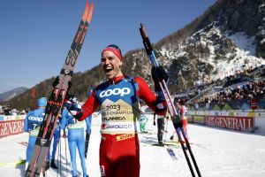 Goldberg secured gold as  the championship in Planica closes